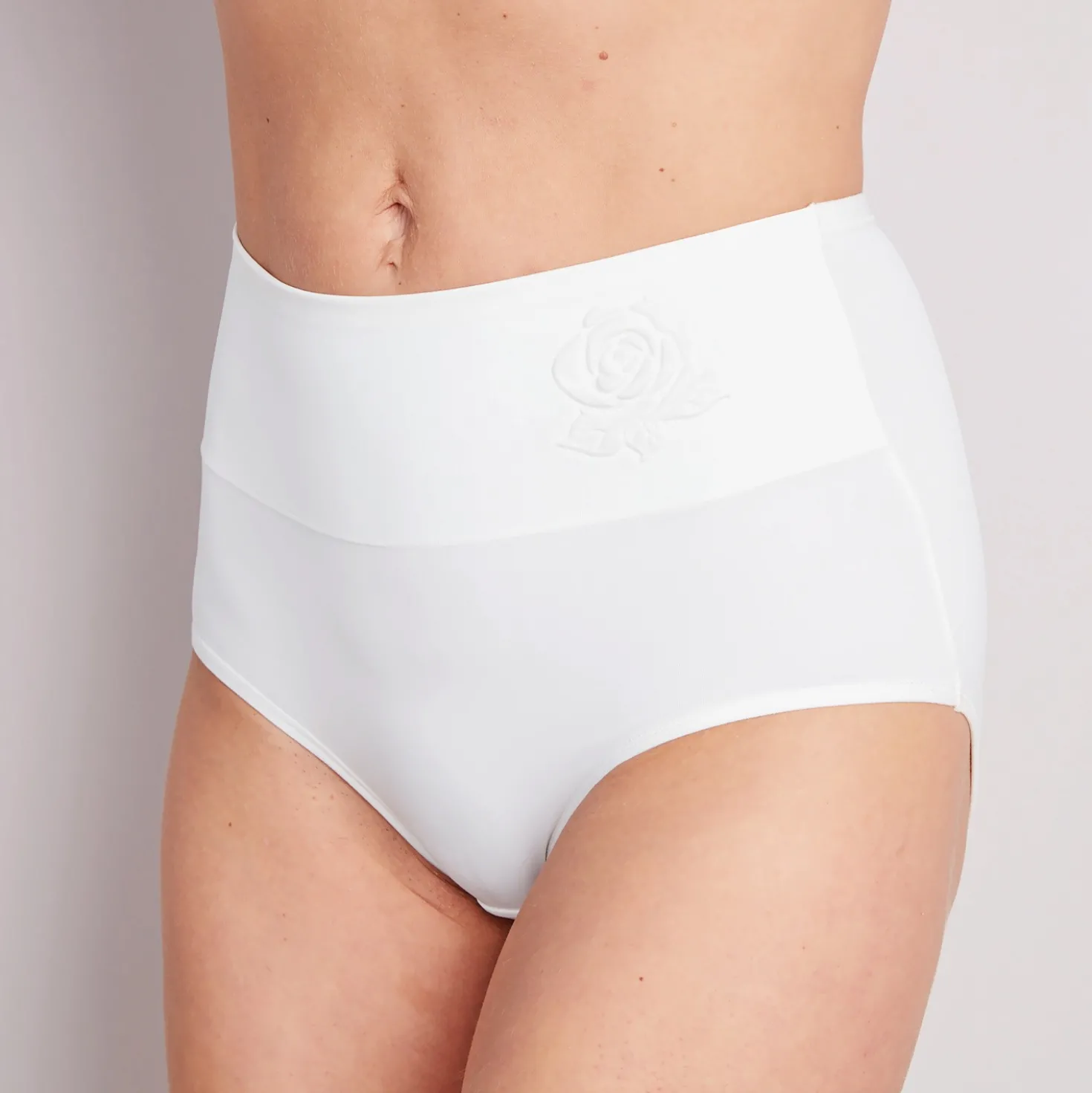 Slip "Rose" beige + weiß 2er-Set