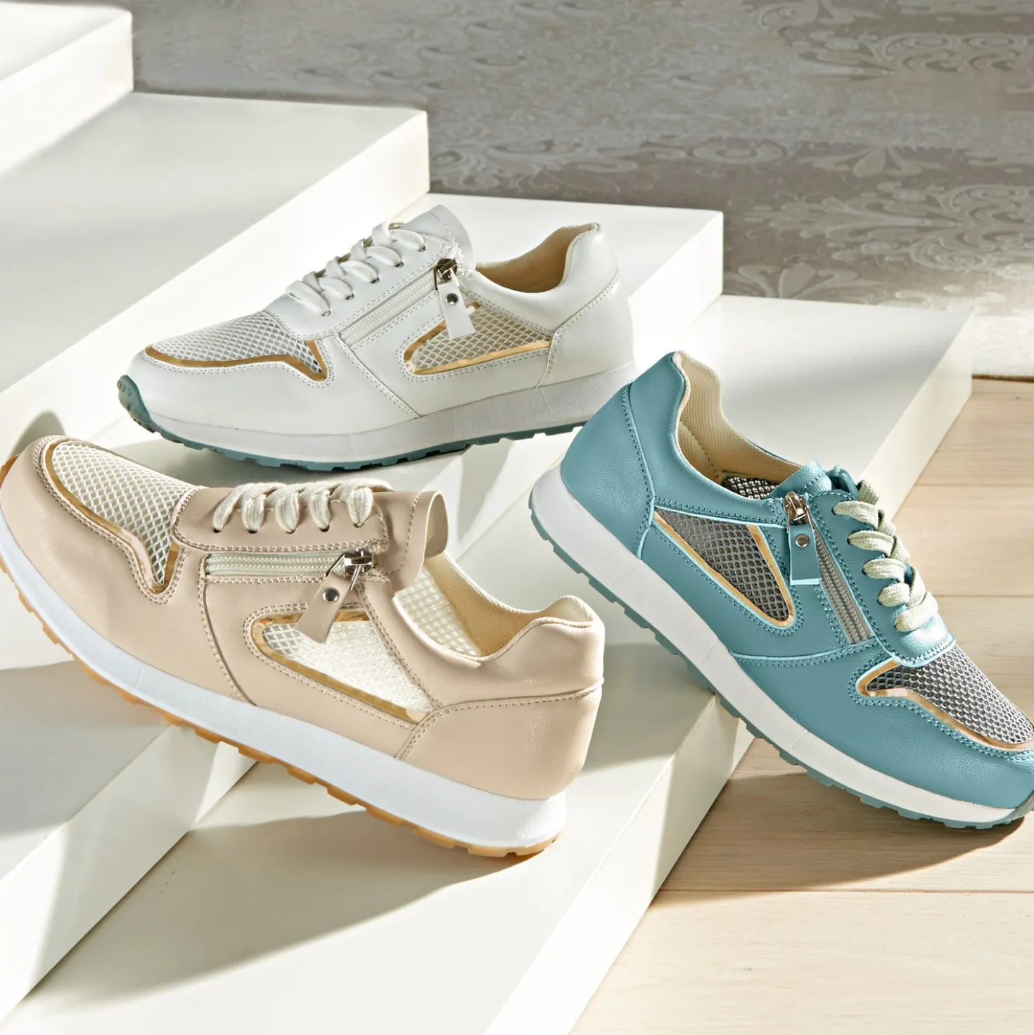 Sneaker "Elli", hellblau, Gr. 36-41