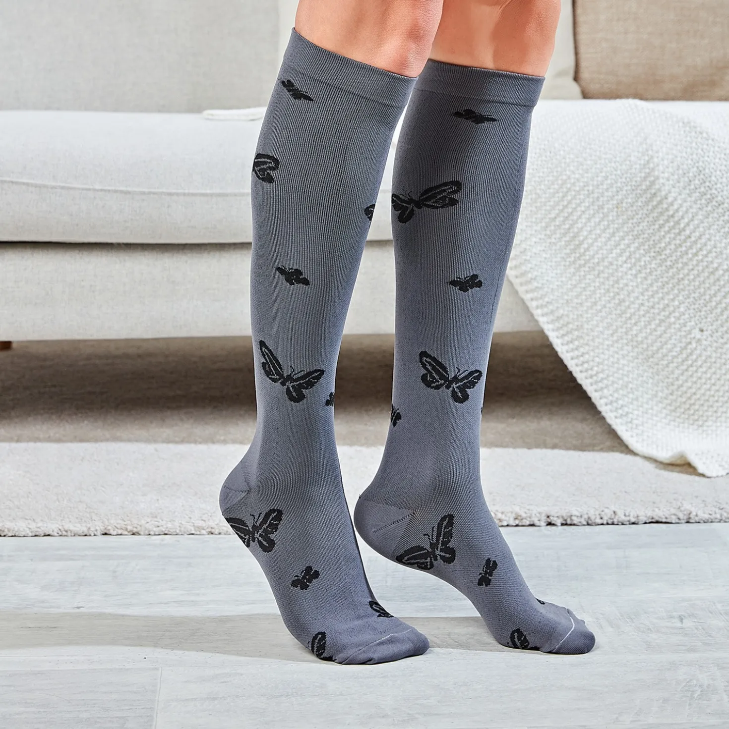 Socken "Schmetterlinge" 3 Paar