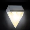 Solar-Zaunleuchten "Diamant" 4er-Set Gainsborough