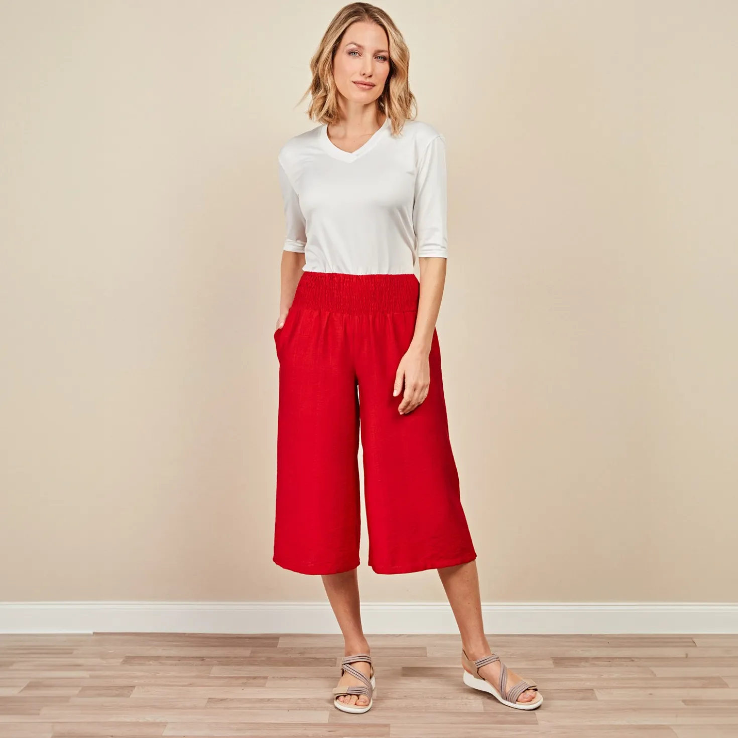Sommer-Culotte „Caro” rot