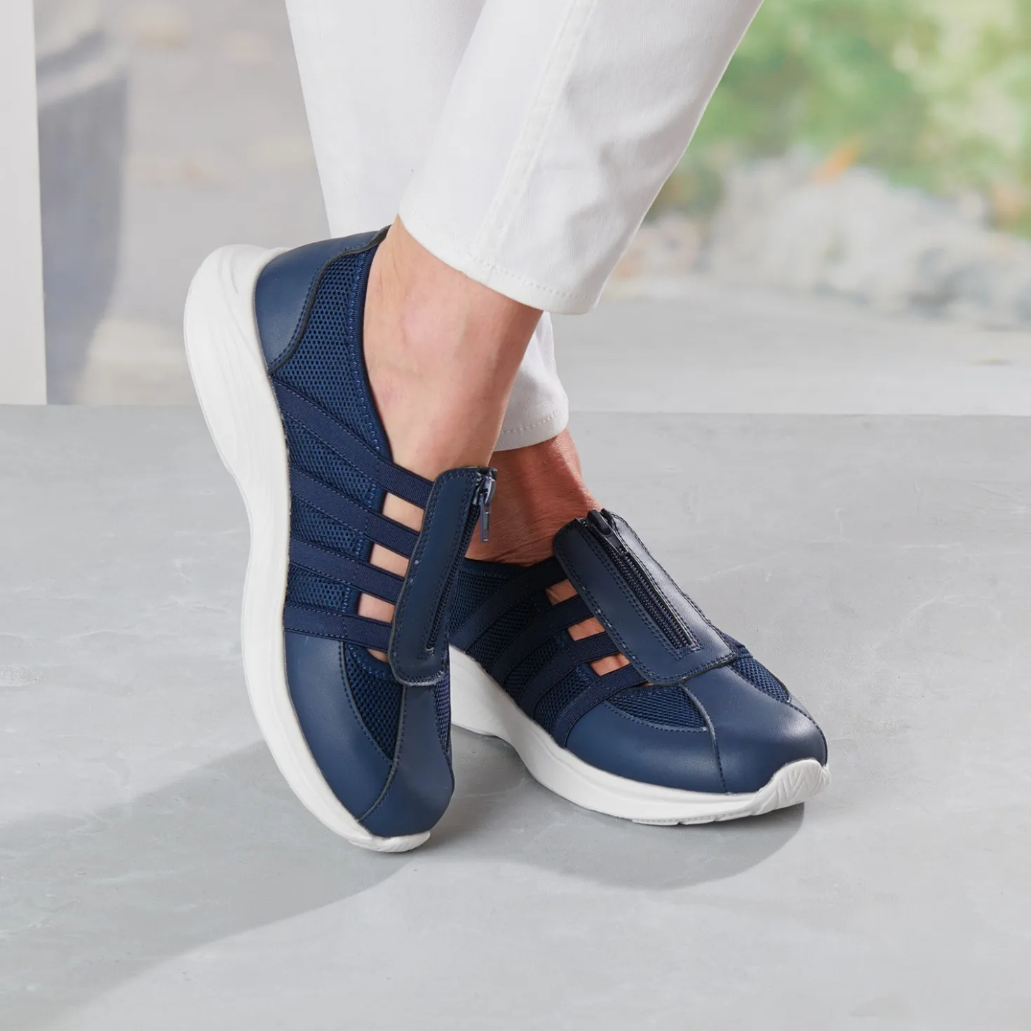 Sommer-Sneaker "Sunny" marine