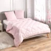 Steppbett rosé 135x200cm Eldo