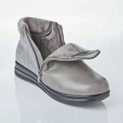 Stiefelette "Olga" grau