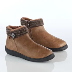 Stiefelette "Tilly" taupe
