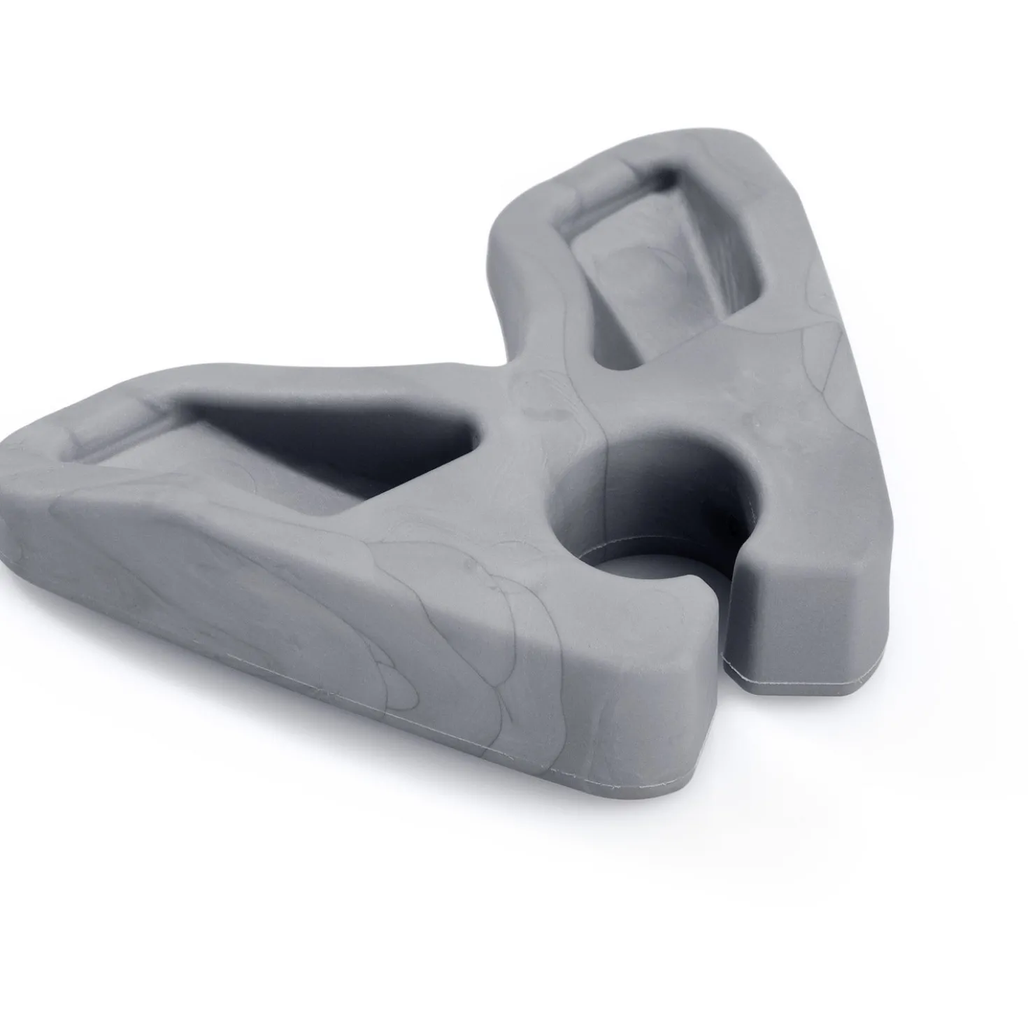 Stockhalter grau