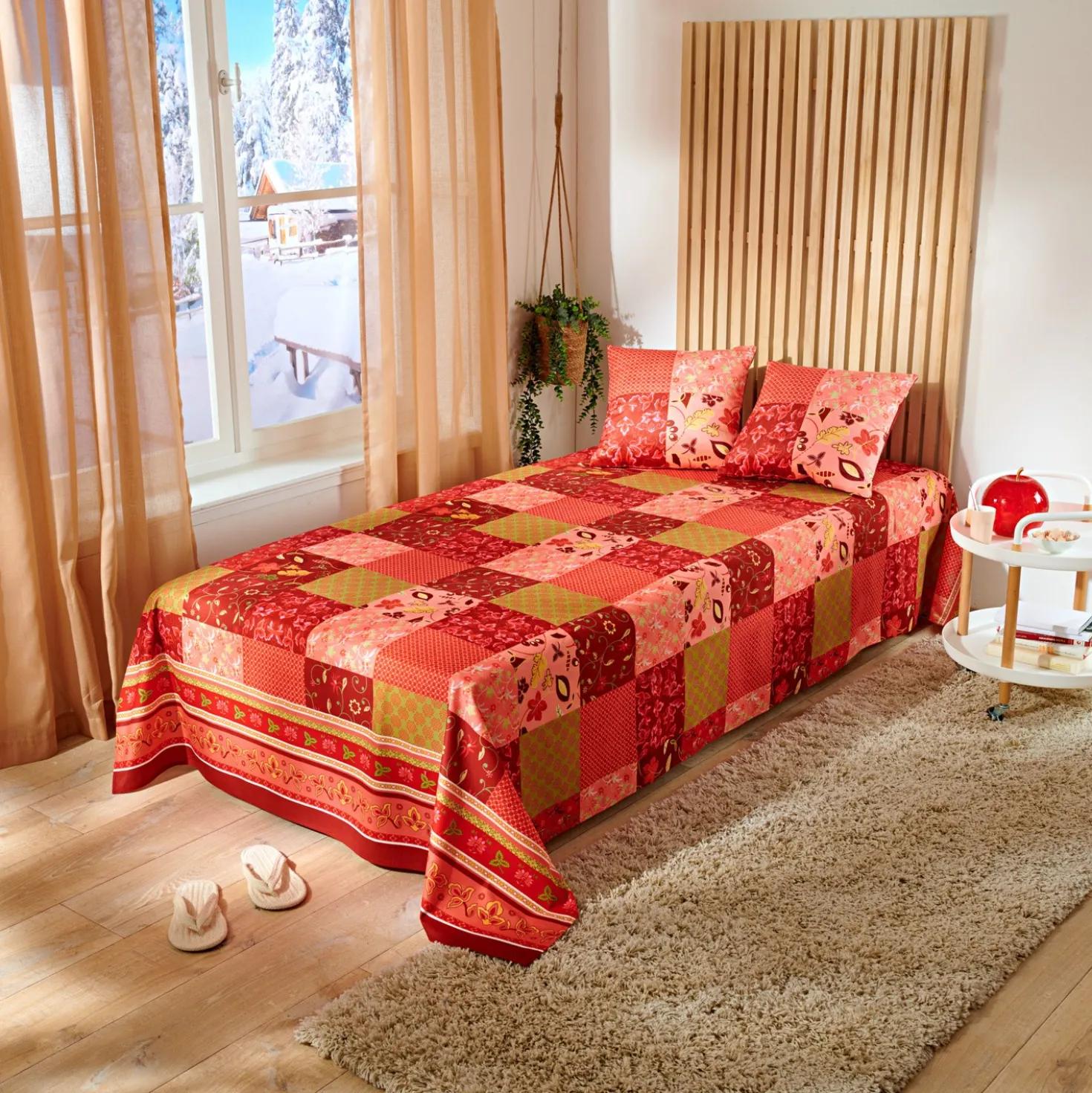 Tagesdecke "Patchwork" 145 x 220 cm Eldo