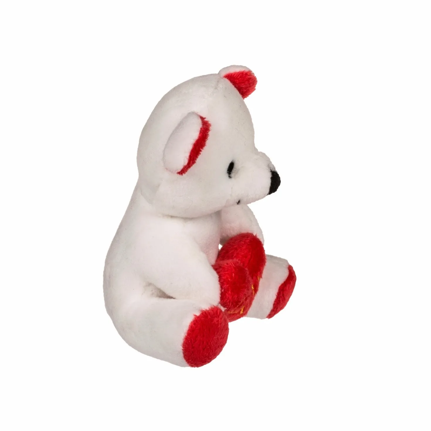 Tasse mit Herzchen & Plüschteddy im Geschenkkarton