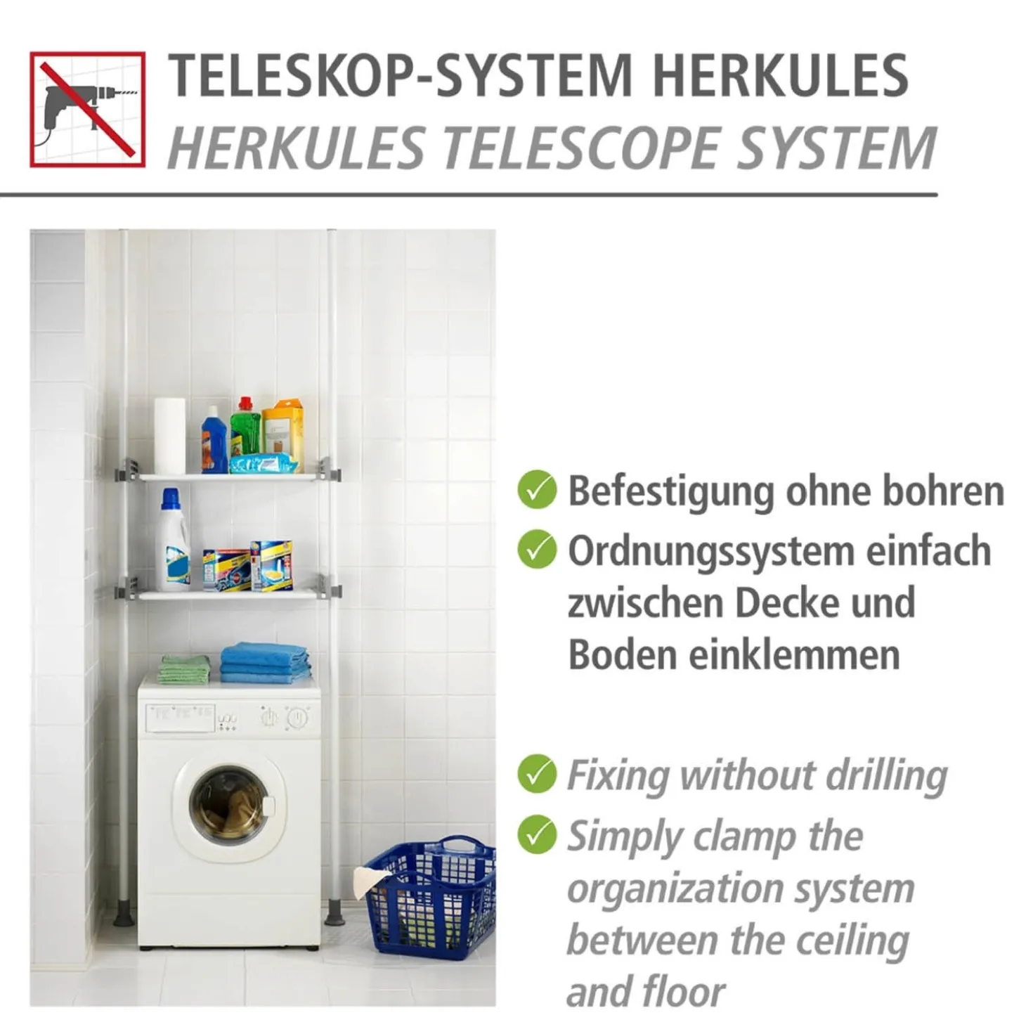 Teleskop-System Herkules Twin WENKO