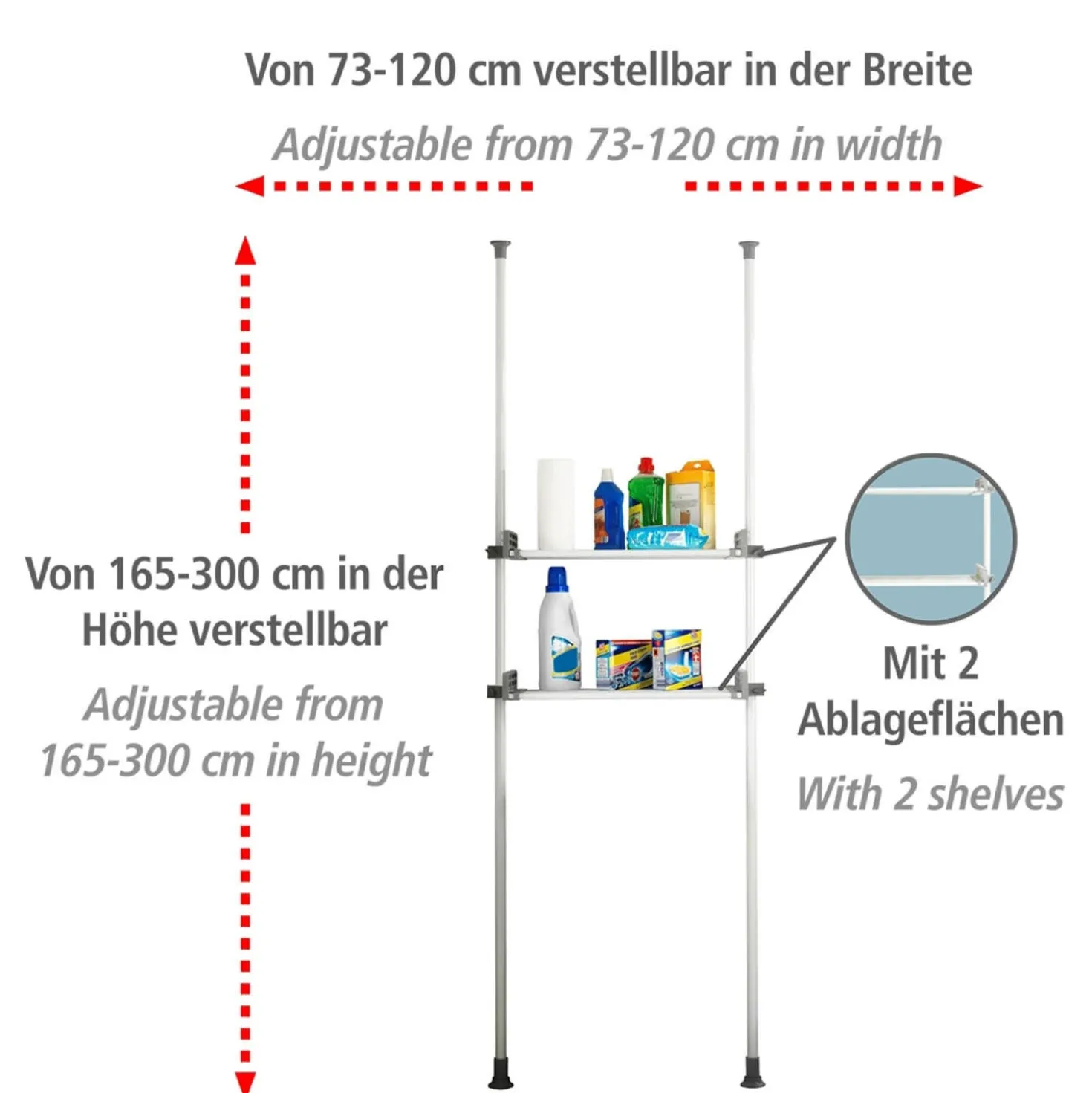 Teleskop-System Herkules Twin WENKO