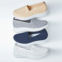 Textilschuh "Josy" grau