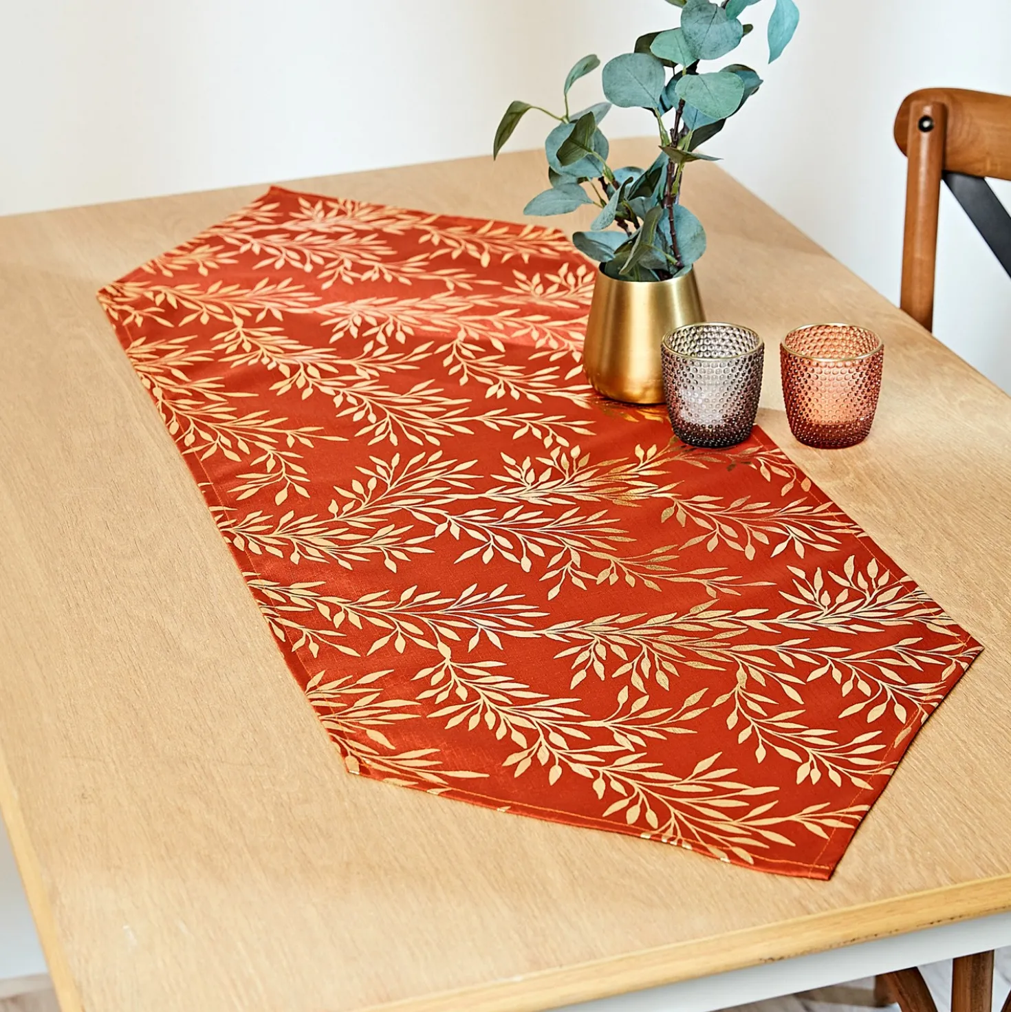 Tischläufer "Blätterranken" 40 x 120 cm Eldo