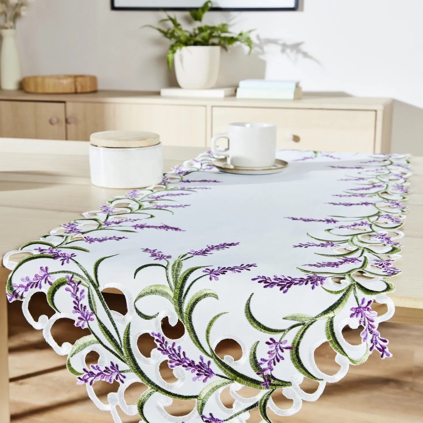 Tischläufer "Lavendel" 40x120 cm Eldo