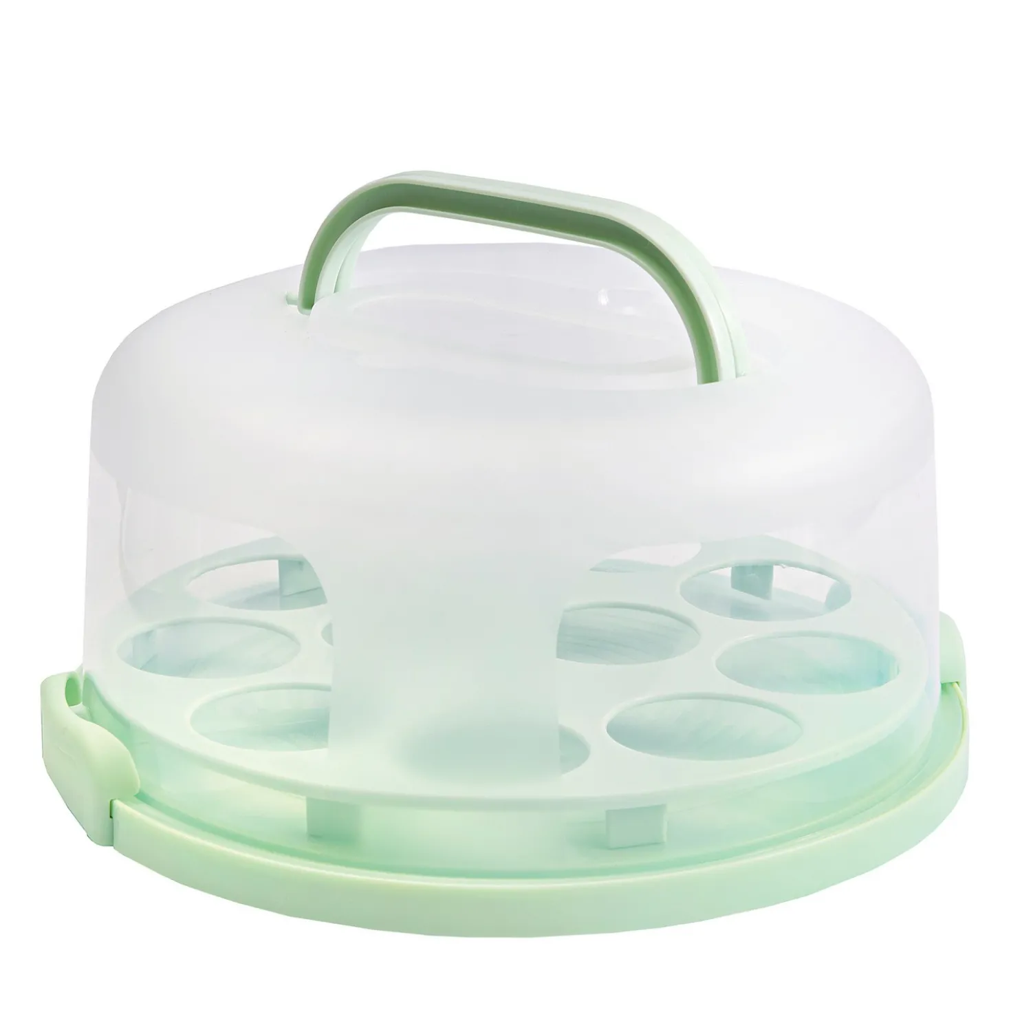 Torten-Transportbox 3-in-1 für Kuchen, Cupcakes & Knabbereien