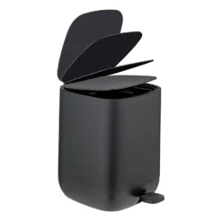 Treteimer „Davos“, 6,5 L, schwarz, Easy-Close WENKO