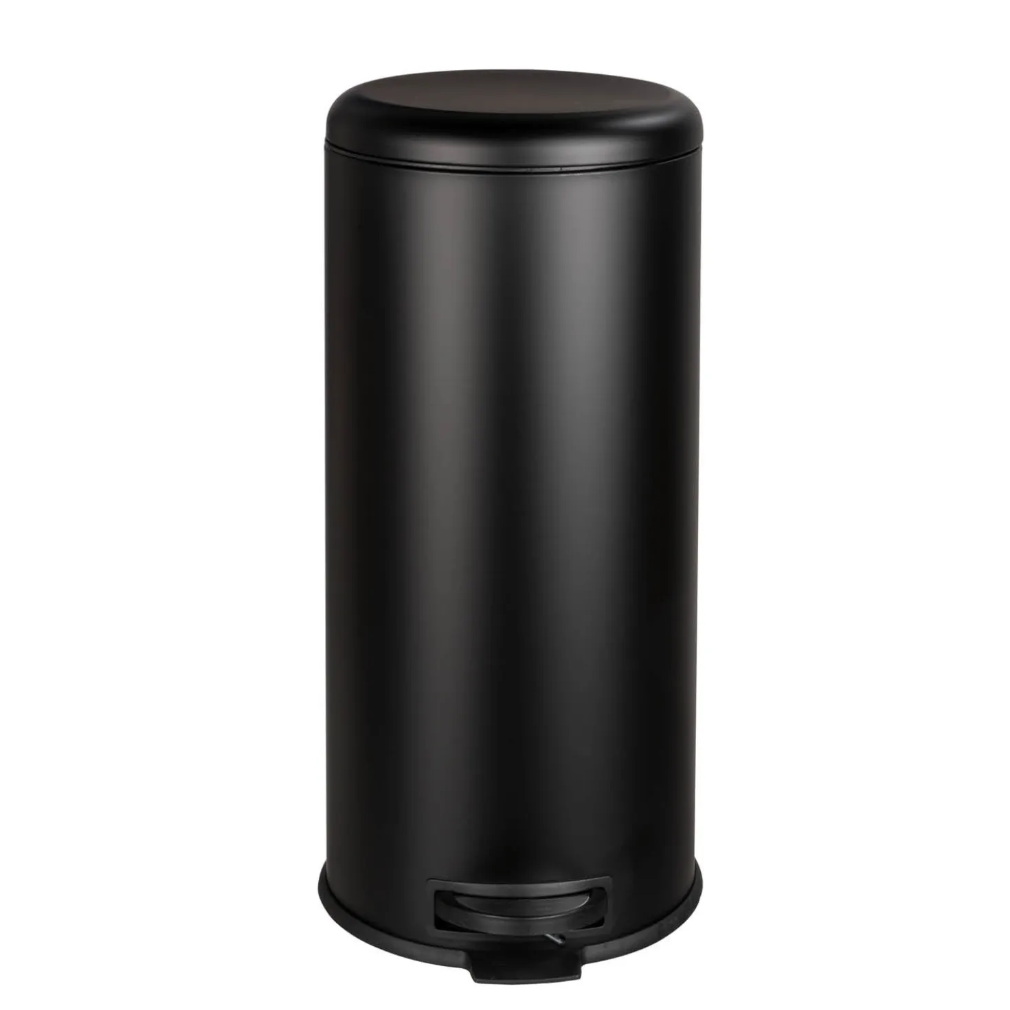 Treteimer Leman Easy Close 30 L Schwarz WENKO