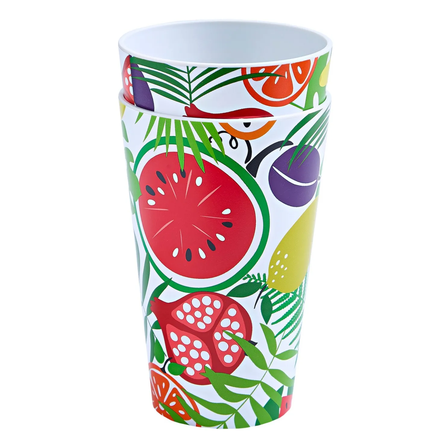 Trinkbecher "Karibik" 2er-Set Basilico