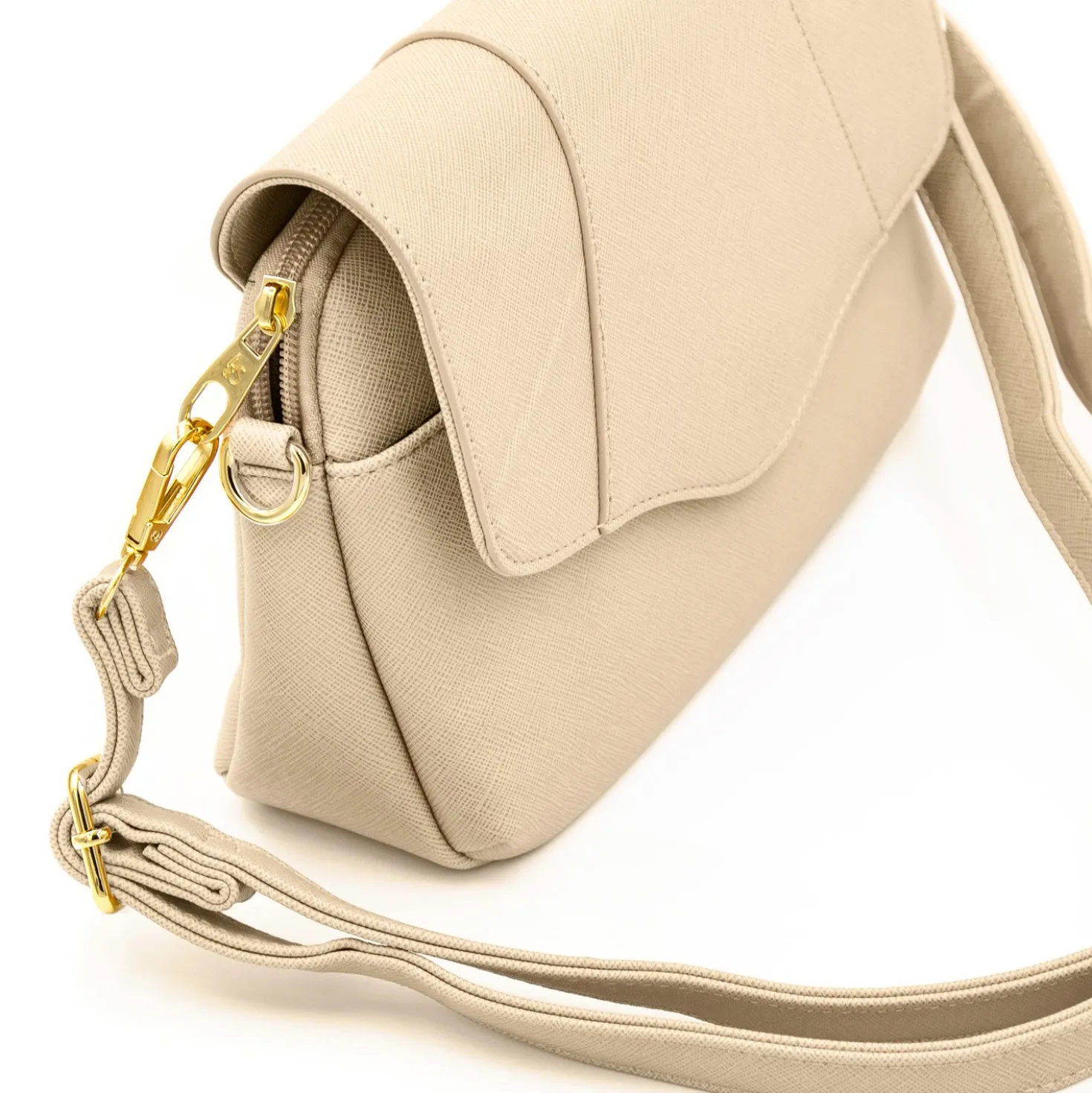 Umhängetasche "Maja" beige