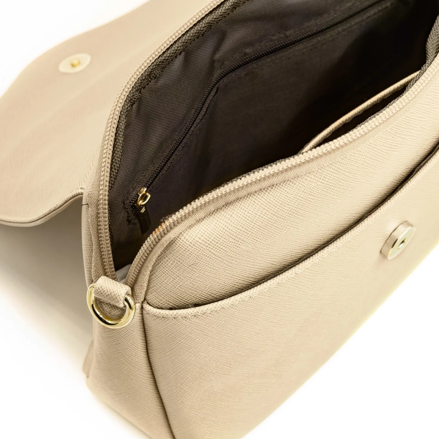 Umhängetasche "Maja" beige
