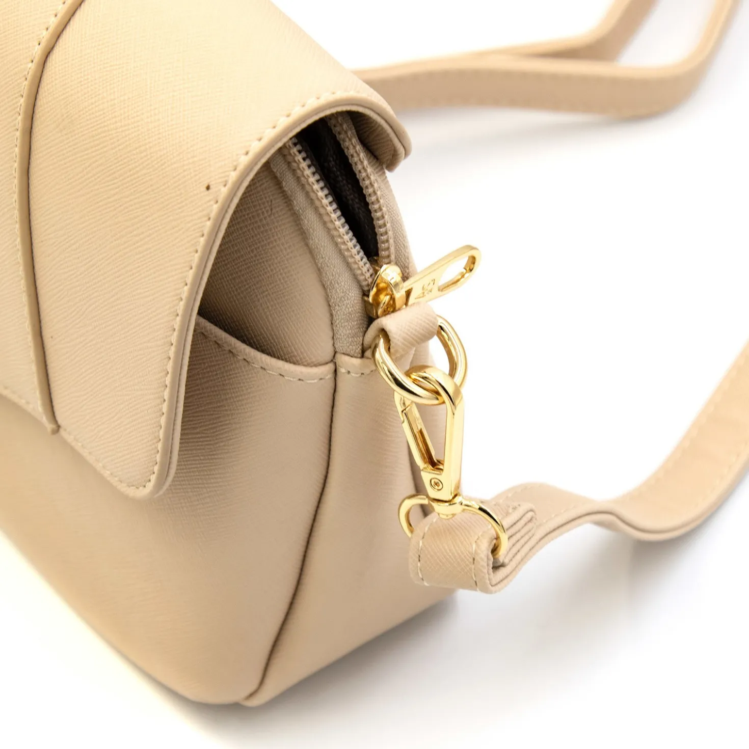Umhängetasche "Maja" beige