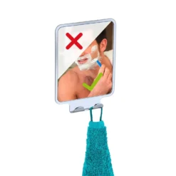 Vacuum-Loc® Antibeschlagspiegel „Quadro“ WENKO