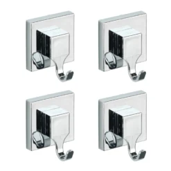 Vacuum-Loc® Haken-Set, 4 Stück, eckig WENKO