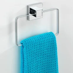 Vacuum-Loc® Handtuchring „Quadro“, Edelstahl WENKO