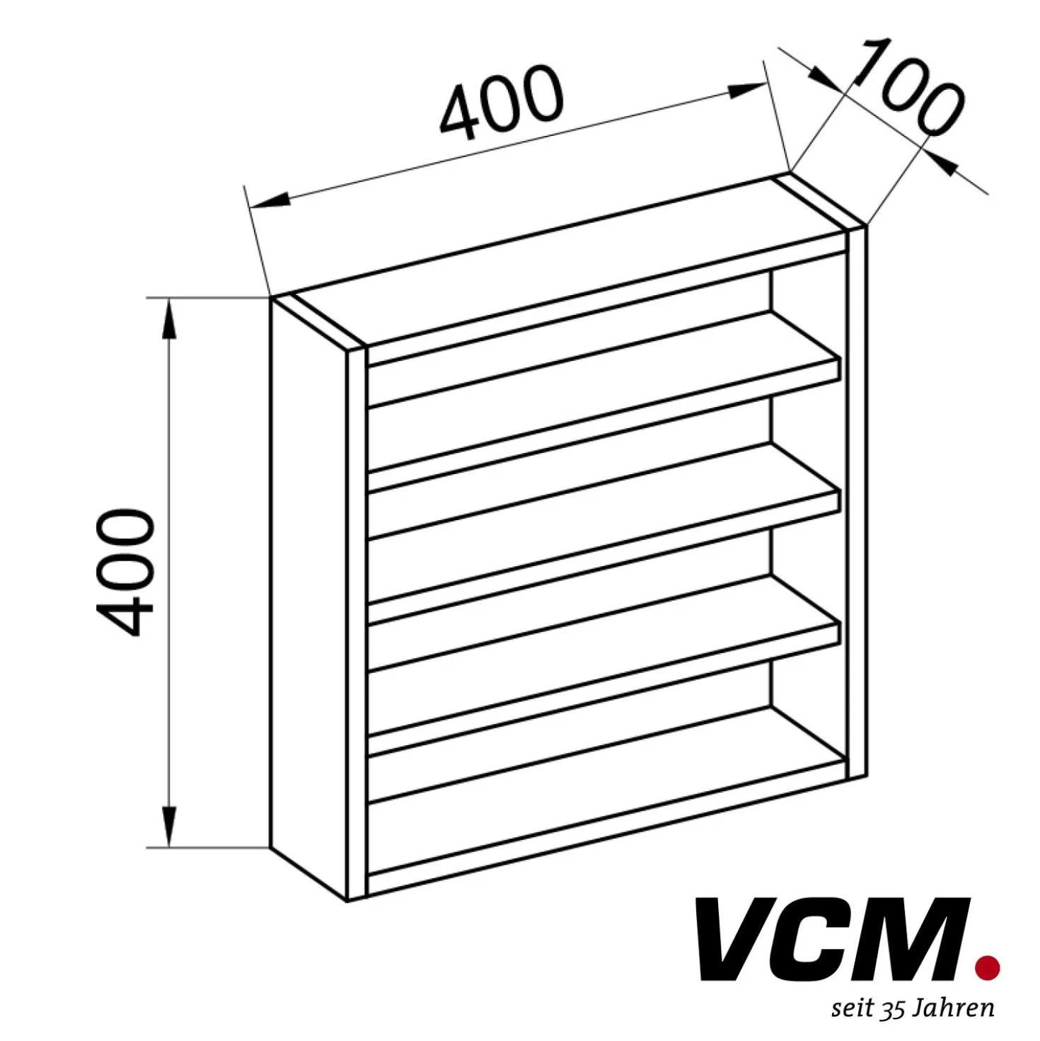 VCM Küchenregal "Esaldi S" Buche