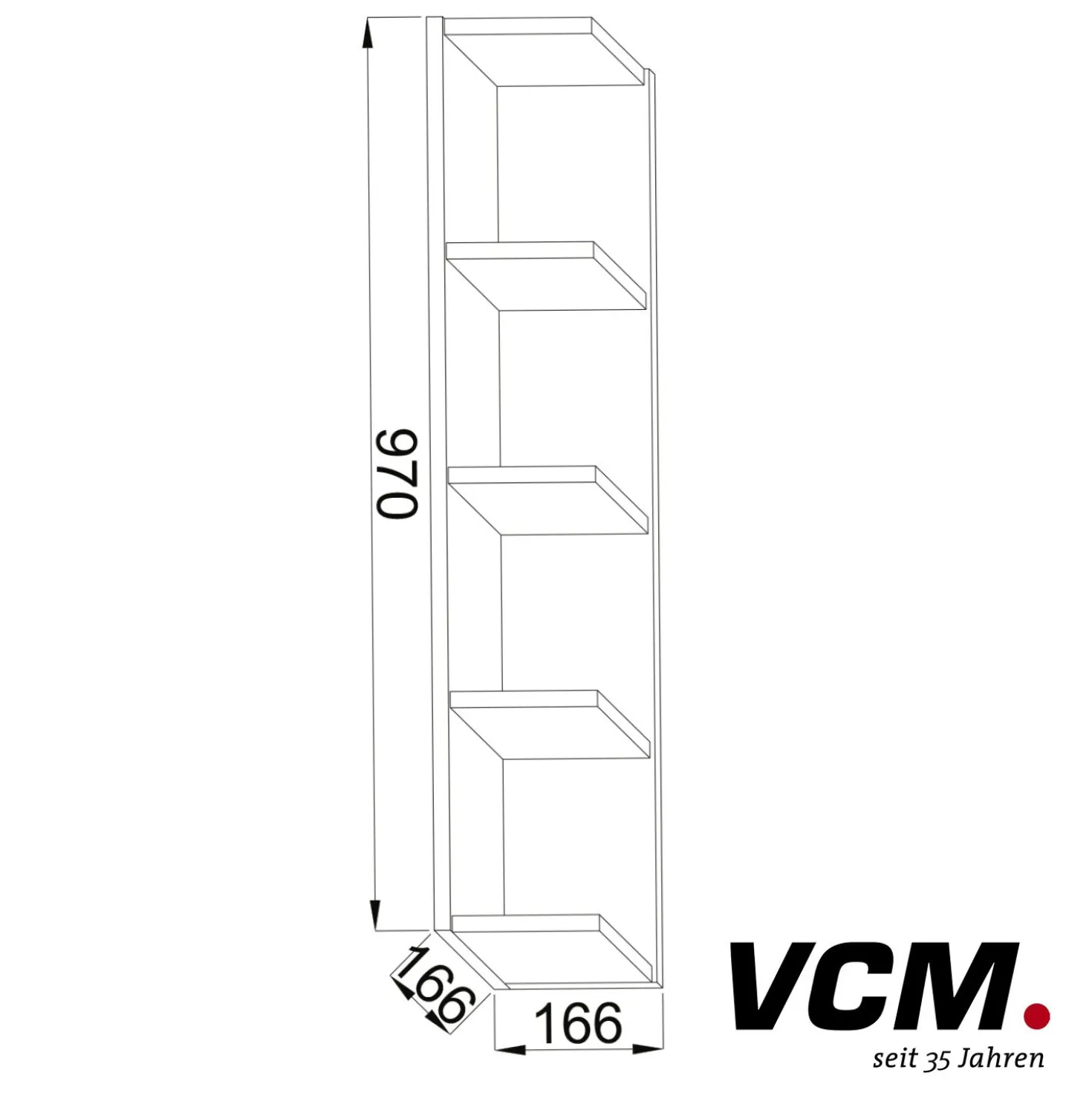 VCM Regal "Honsa-Stand" Buche
