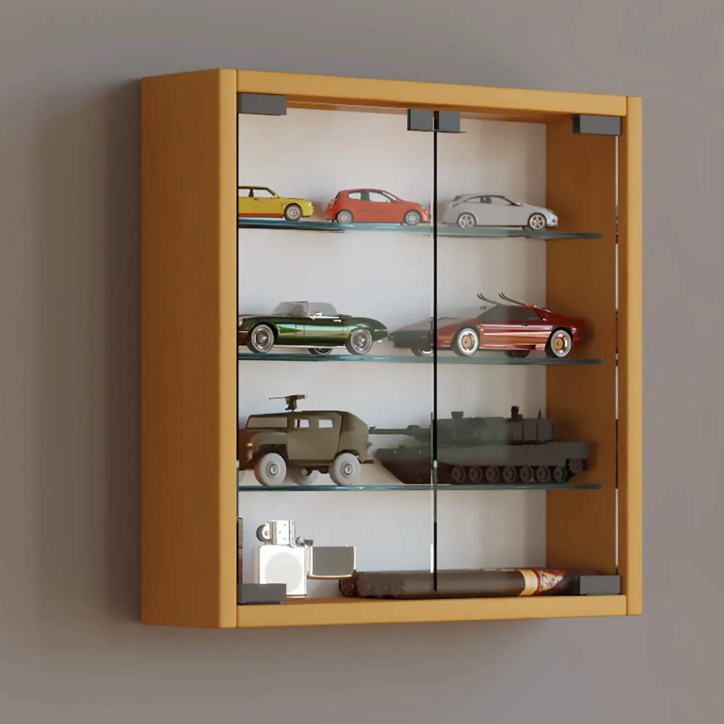 VCM Wandvitrine "Mandosa S" Buche