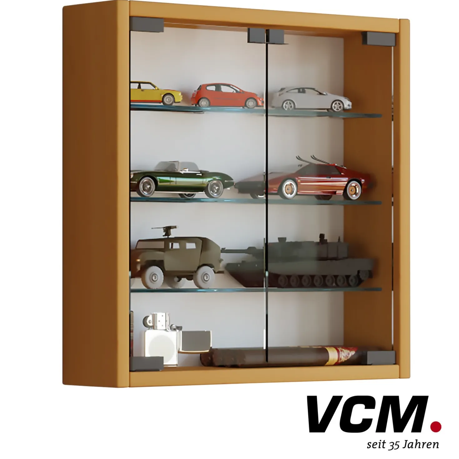 VCM Wandvitrine "Mandosa S" Buche