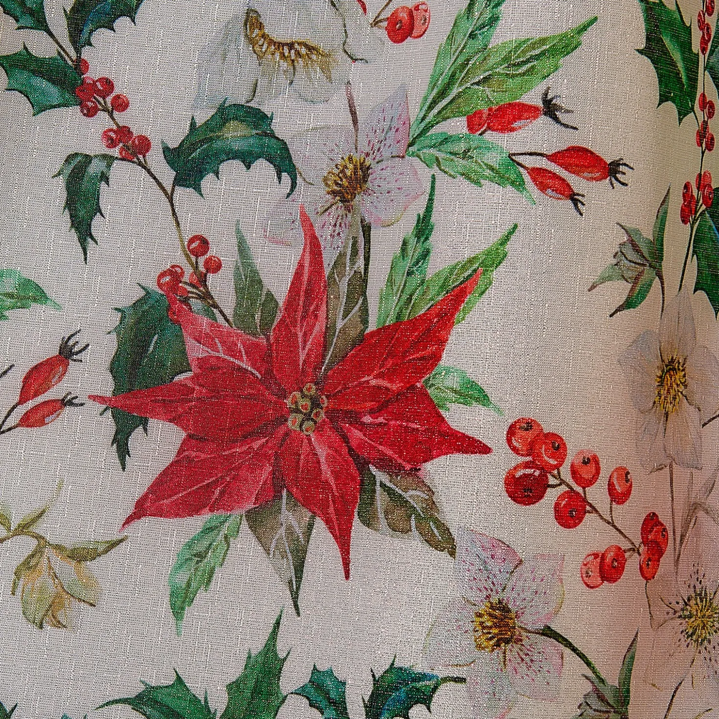 Vorhang "Glänzende Weihnachten"
