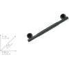 Wandhaltegriff „Secura“ 40,5 cm Schwarz WENKO