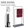 WC-Garnitur & Handtuchständer „Ravina“ 3in1 WC-Set WENKO