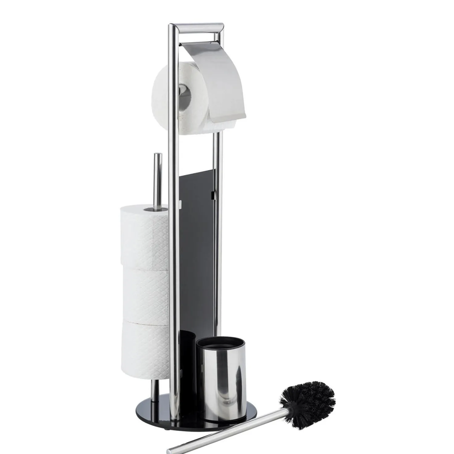 WC-Garnitur & Handtuchständer „Ravina“ 3in1 WC-Set WENKO