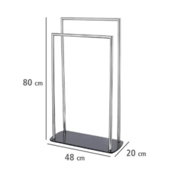 WC-Garnitur & Handtuchständer „Ravina“ 3in1 WC-Set WENKO