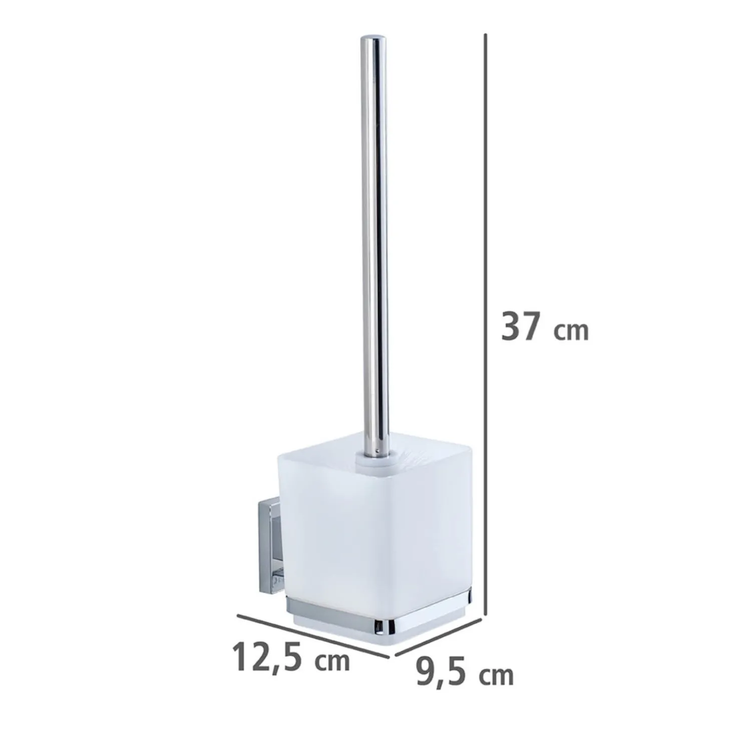 WC-Garnitur „Quadro“ Vacuum-Loc® WENKO
