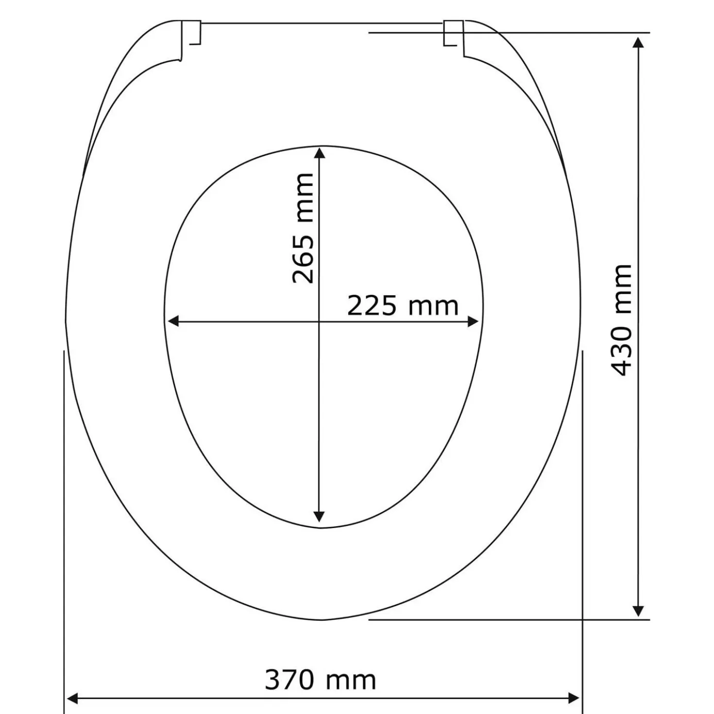 WC-Sitz „Buche Natur“ WENKO