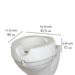 WC-Sitz-Erhöhung „Secura“ 150 kg Tragkraft WENKO