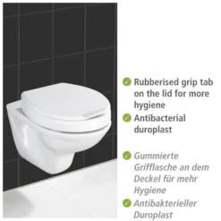 WC-Sitz „Secura Comfort“ mit Sitzflächenerhöhung WENKO