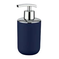 WENKO Bad-Accessoire-Set "Brasil" Dunkelblau 4-tlg. bruchsicher