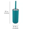 WENKO Bad-Accessoire Set "Brasil" Petrol, 4-tlg. bruchsicher
