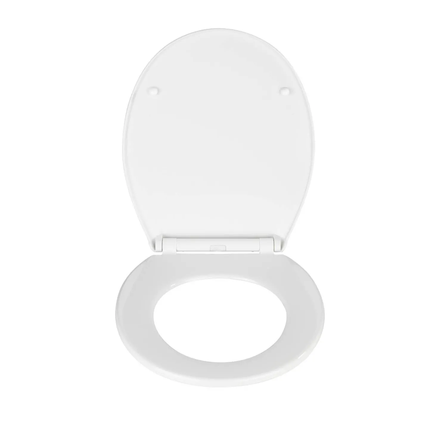 WENKO Premium WC-Sitz Mod. Kos Weiß, recycelbarer Thermoplast, mit Absenkautomatik