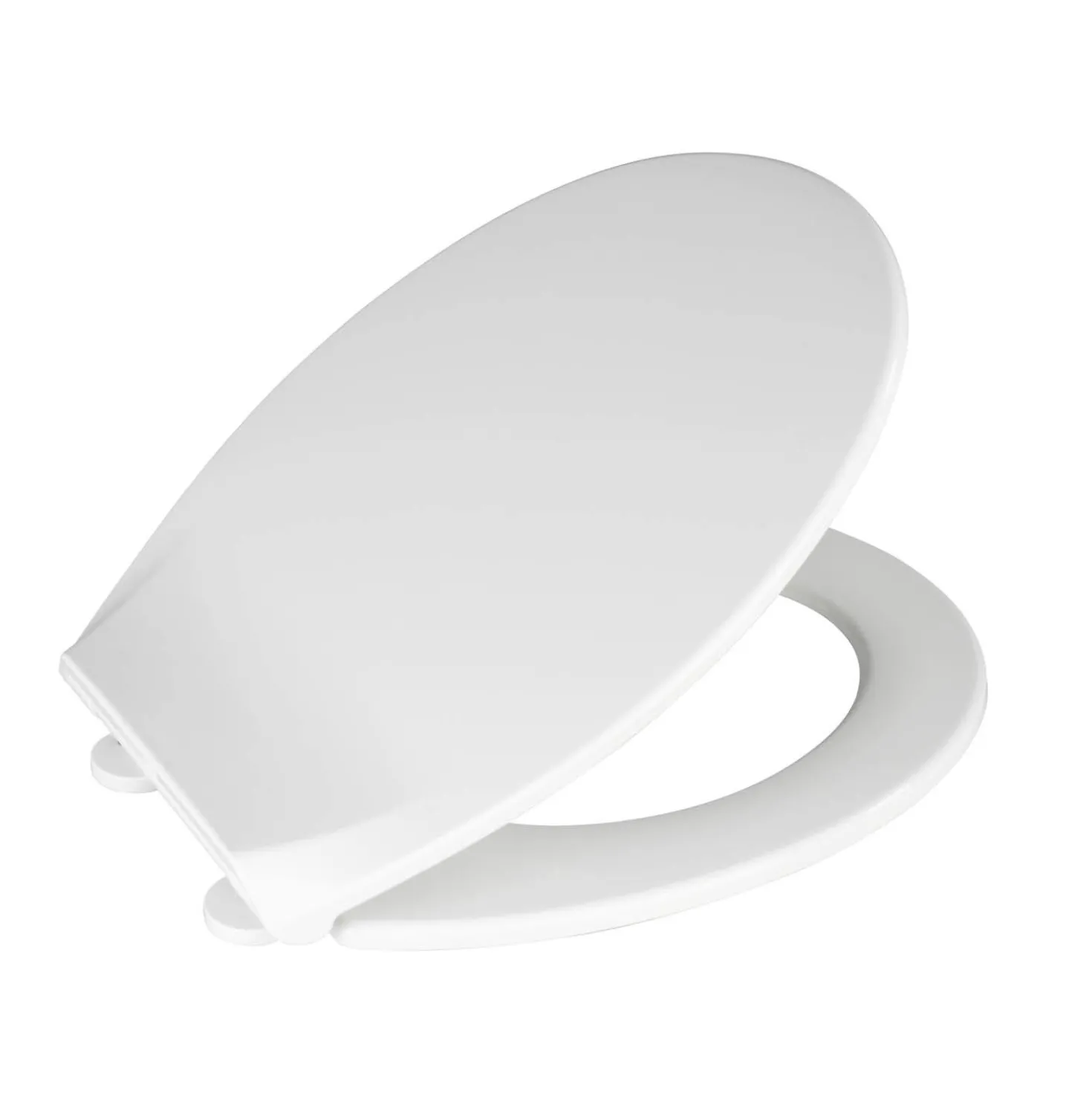 WENKO Premium WC-Sitz Mod. Kos Weiß, recycelbarer Thermoplast, mit Absenkautomatik