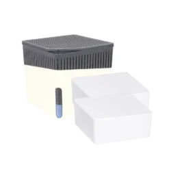 WENKO Raumentfeuchter Cube Weiß 2 x 500 g, für Räume bis ca. 40 m³