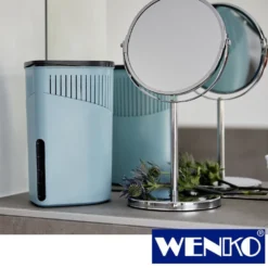 WENKO Raumentfeuchter Drop Türkis 2 x 1000 g, für Räume bis ca. 80m³