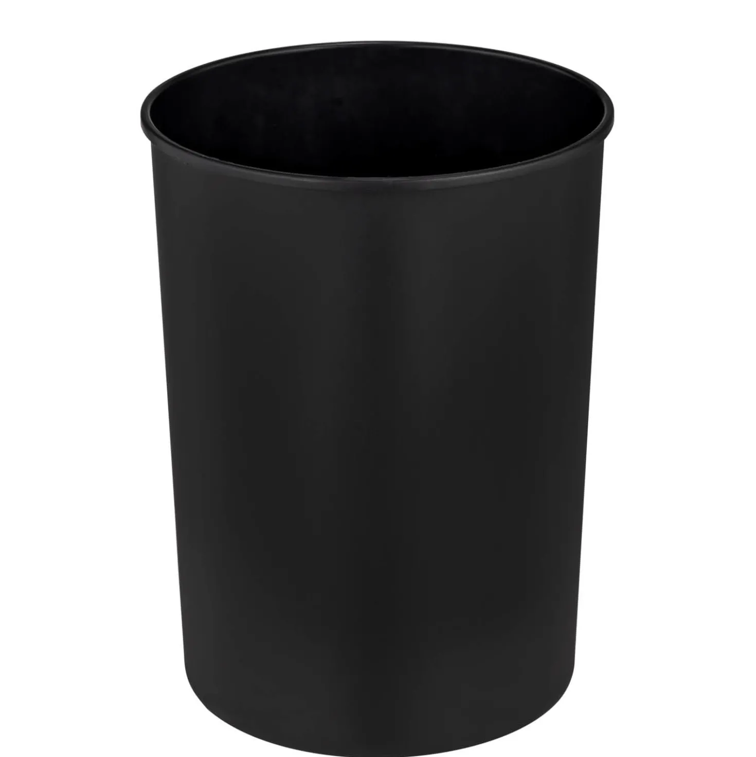 WENKO Schwingdeckeleimer Mod. Atri Schwarz, Fassungsvermögen: 6 Liter