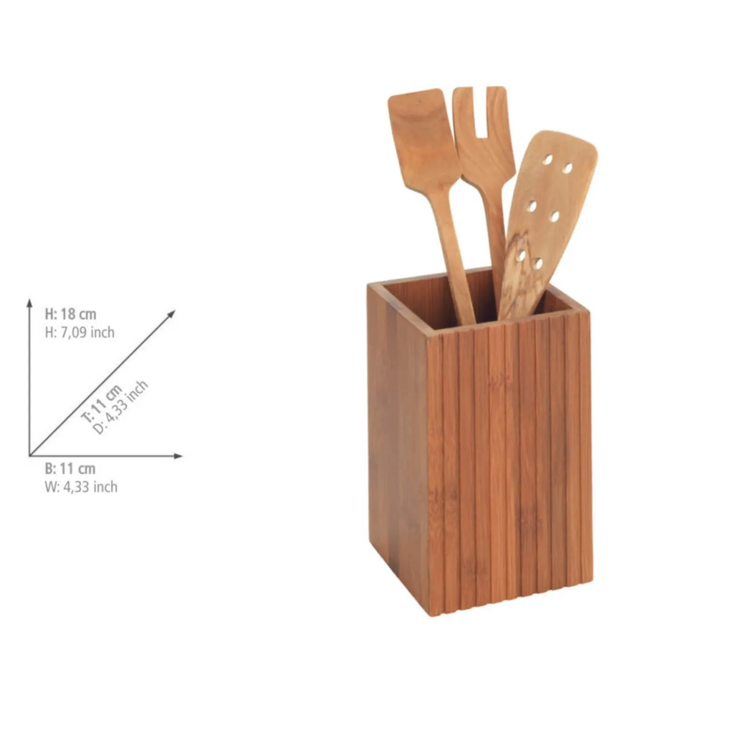 WENKO Utensilienhalter und Küchenrollenhalter Mod. Mera, 2-teiliges Set