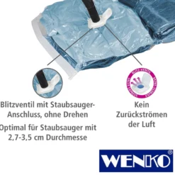 WENKO Vakuum Beutel Set 6-teilig