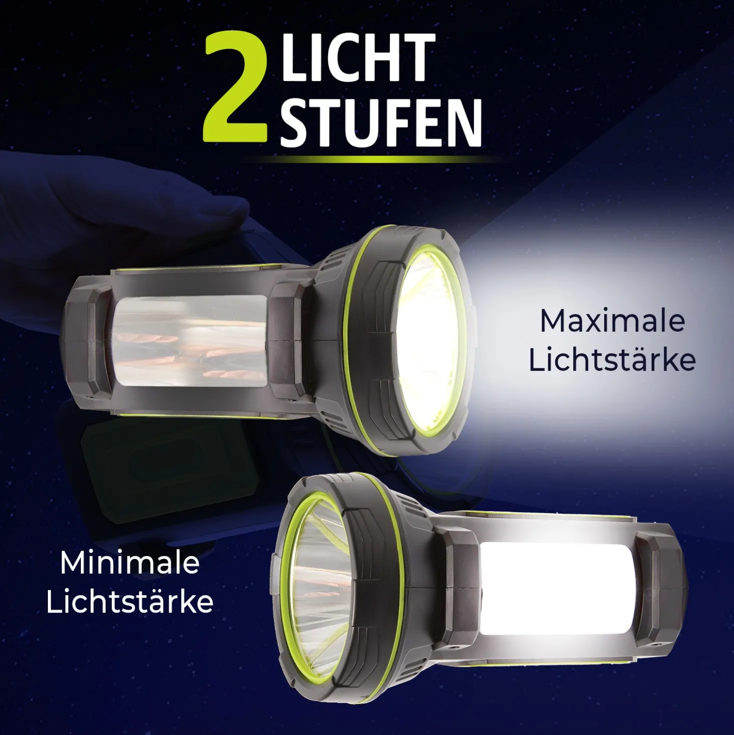 Wiederaufladbare leichte Taschenlampe, Victor Tools
